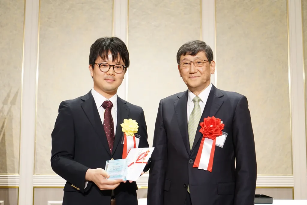 2023年猿田賞受賞記念写真（福島先生）